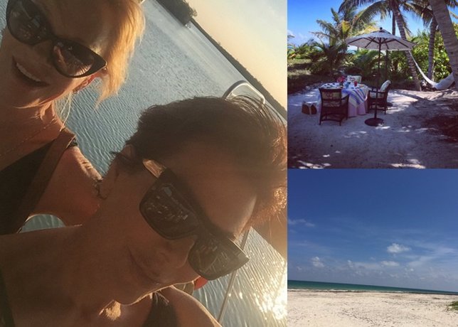 Melanie Griffith: de vacaciones a Cancún con Dakota Johnson y Kris Jenner