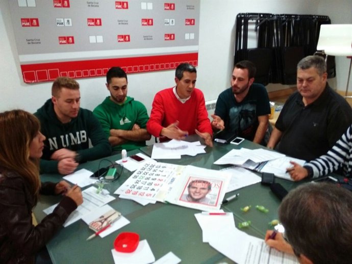 El candidato socialista