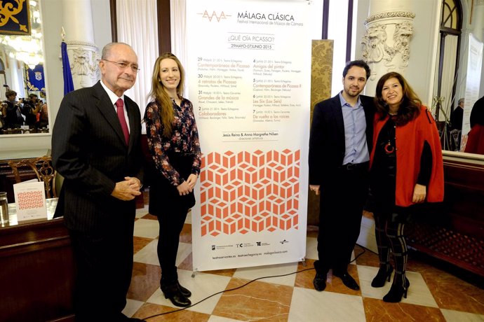 De la Torre,  Anna Nilsen y Jesús Reina presentan Málaga Clásica 2015