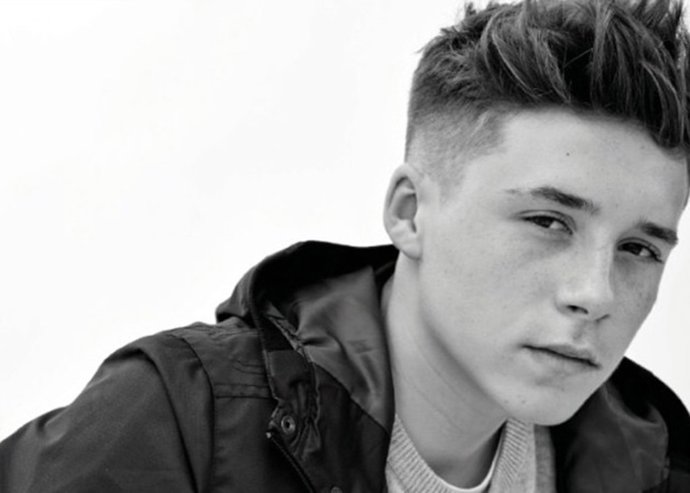 Brooklyn Beckham... Tras los pasos de David Beckham como modelo