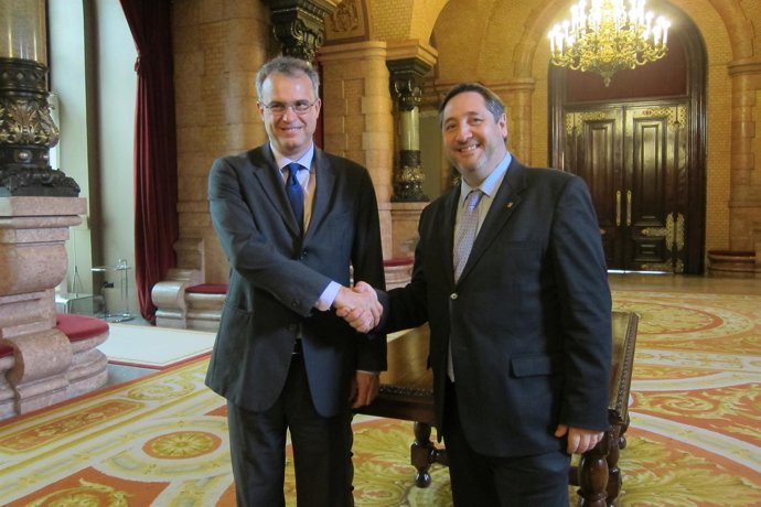 Eduardo Rojas y Josep Maria Pelegrí