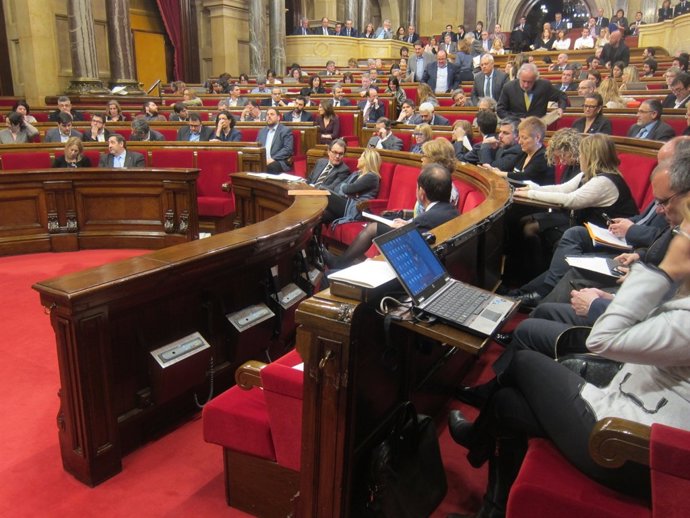 Pleno del Parlament
