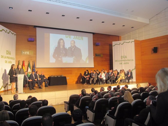 Acto de entrega de los I Premios de la Provincia de Jaén