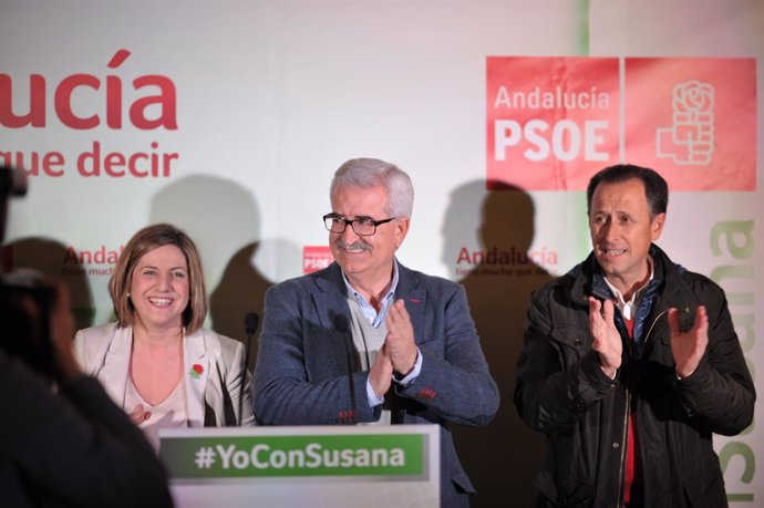 Jiménez Barrios, en el cierre de campaña del PSOE de Cádiz
