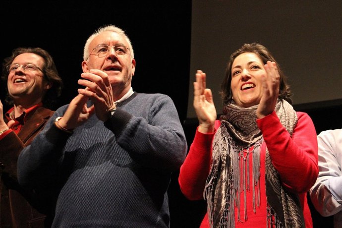 Cayo Lara, en un acto en Peligros