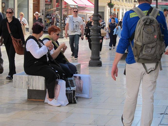 Turismo, Turistas, descanso, helado, compras, rebajas, tiendas, shopping