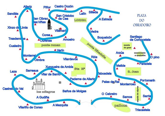 Recreación del Camino de Santiago en Turexpo Galicia 2015