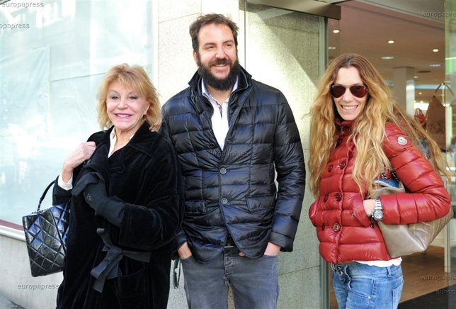 Tita Cervera, Borja Thyssen y Blanca Cuesta en Andorra