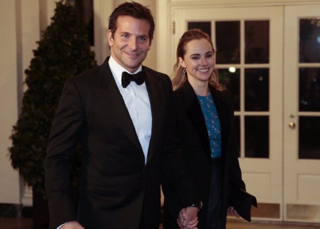   Actor Bradley Cooper, Left, And Suki Waterhouse 