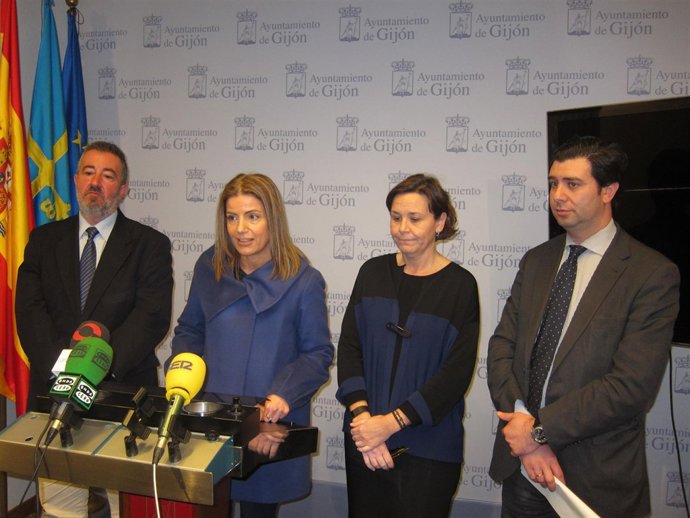 LA lacaldesa de Gijón, Carmen Moriyón, presentado datos del SIH. 