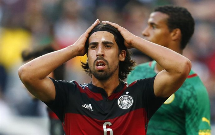 Khedira con la selección alemana