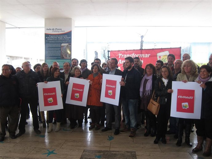 Cierre de campaña de IU en Málaga