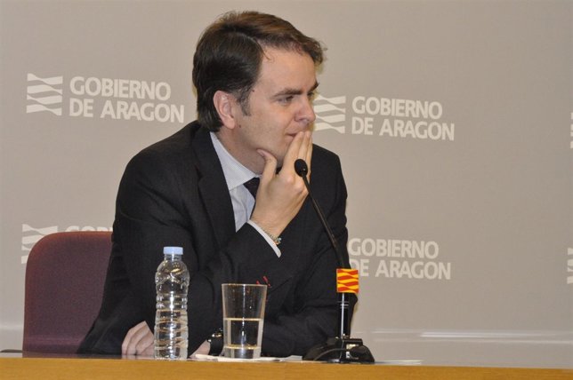 El portavoz del Ejecutivo aragonés, Roberto Bermúdez de Castro.