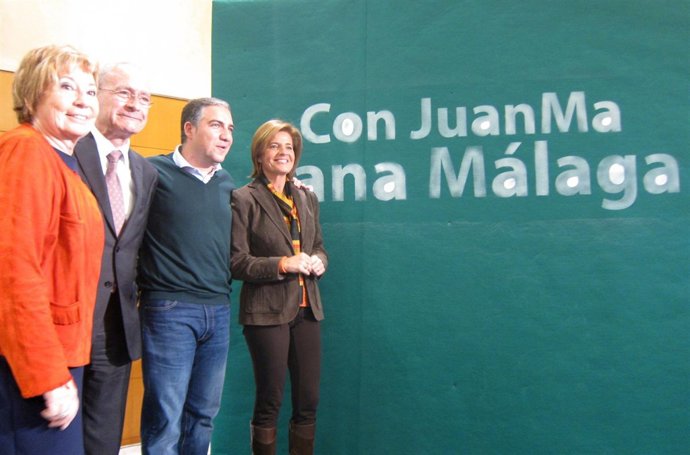 Villalobos, De la Torre, Bendodo y Oña elecciones 22 de marzo