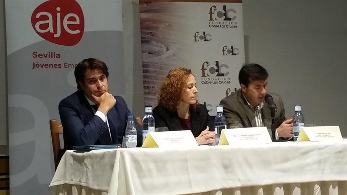 Encuentro 'Conecta' organizado por AJE Sevilla y Fundación Cobre Las Cruces