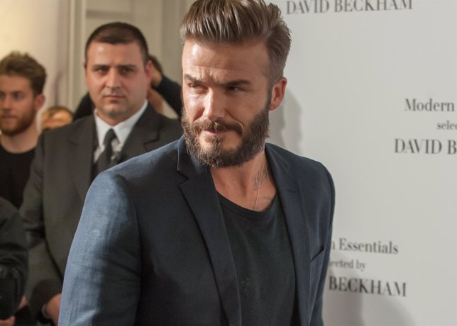 David Beckham revoluciona el H&M de la gran vía de Madrid