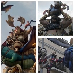 Fallas de l'Antiga, Convento y El Pilar