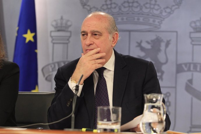 Jorge Fernandez Díaz tras el Consejo de Ministros