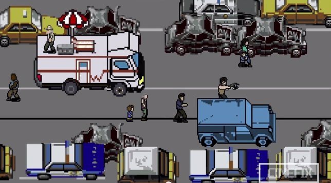 The Walking Dead en 8 bits