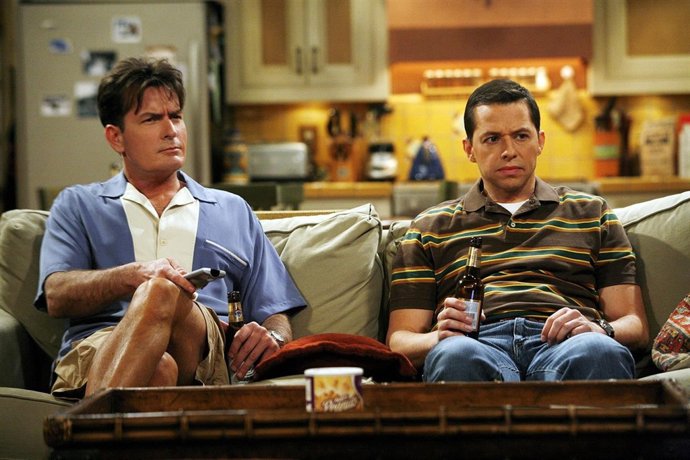  Jon Cryer Charlie Sheen 