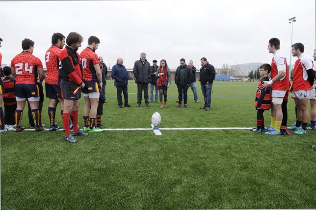 Inauguración campo de rugby