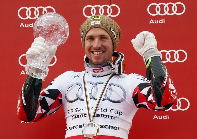 El esquiador austriaco Marcel Hirscher