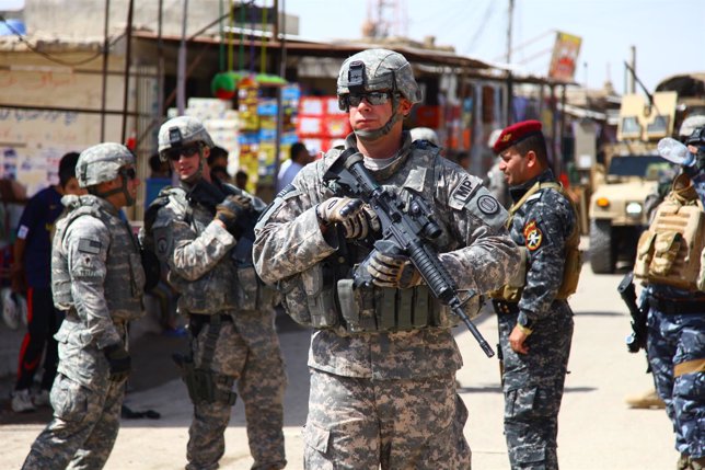 Soldados norteameicanos en Oriente Próximo