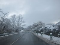 La nieve obliga a circular con cadenas en Río de Lunada, en Burgos, con precaución en otros dos altos de CyL