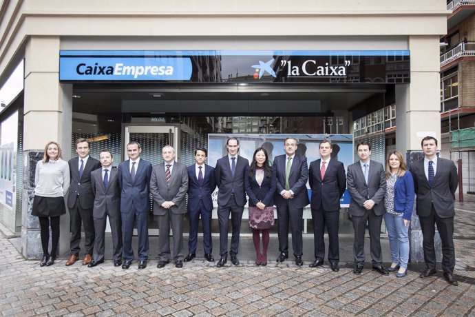 Reunión Caixabank en Logroño