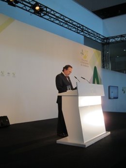 Llera durante su intervención