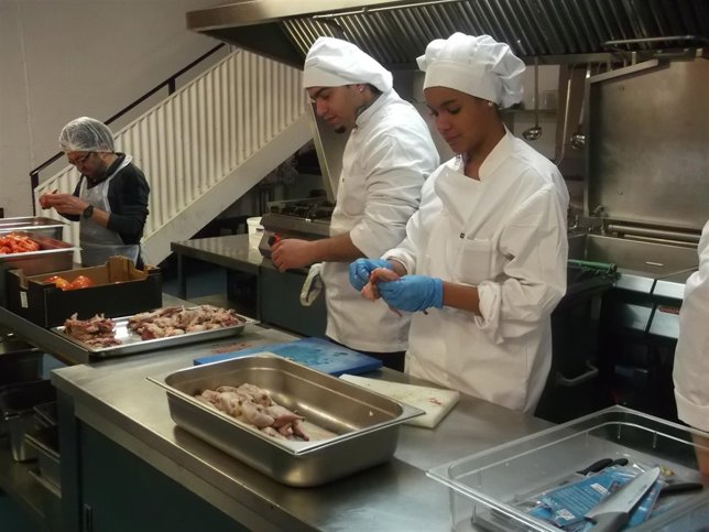 Curso de cocina del centro de formación del París 365