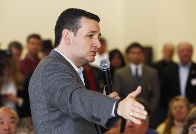 El senador republicano Ted Cruz anuncia su candidatura