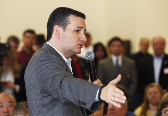 El senador republicano Ted Cruz anuncia su candidatura