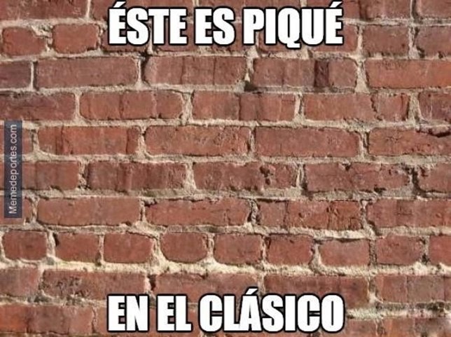 Memes del Barcelona vs Real Madrid