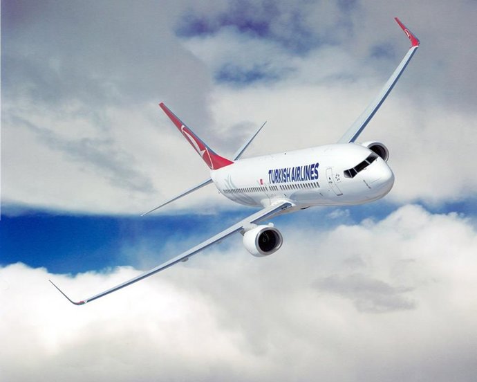 Avión de Turkish Airlines 