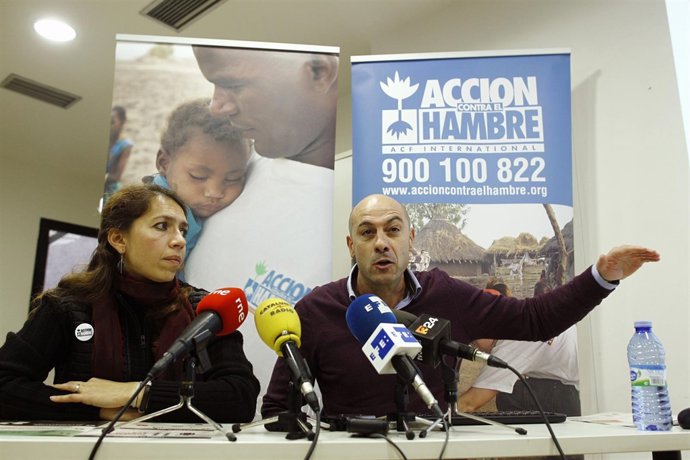 Susana Do Santos y Amador Gómez, de Acción contra el Hambre