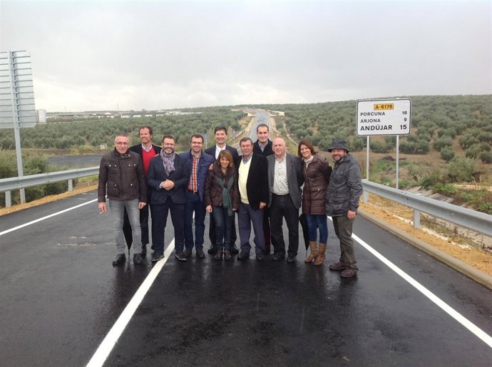 Inauguración de la variante de Arjonilla.