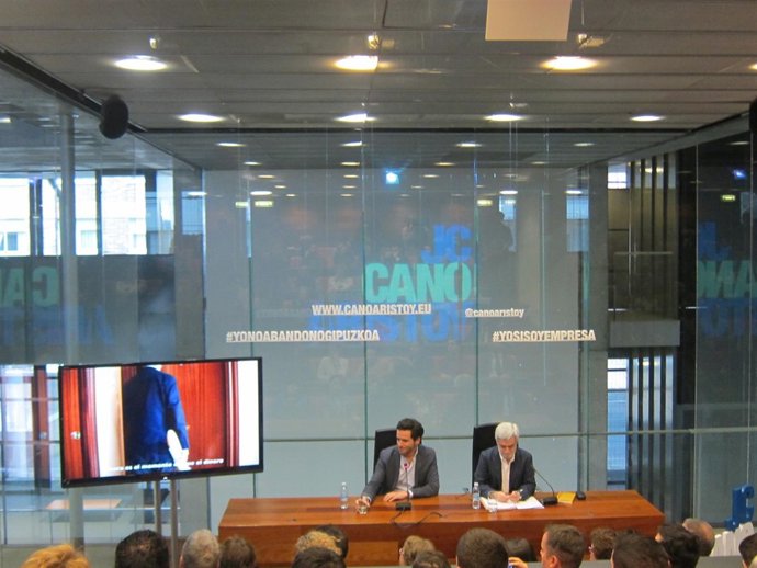 Acto de presentación de la candidatura de Juan Carlos Cano.