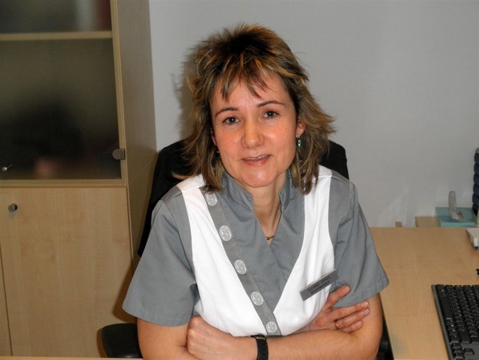 Susana Pérez, enfermera premiada por federaciones de trasplantados.