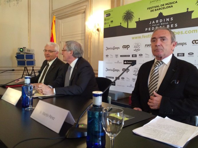 Ferran Mascarell, Xavier Trias, Martín Pérez