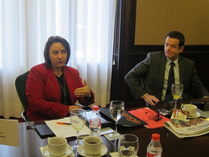 Maite Arcos y Patrick Farges, responsables de Orange