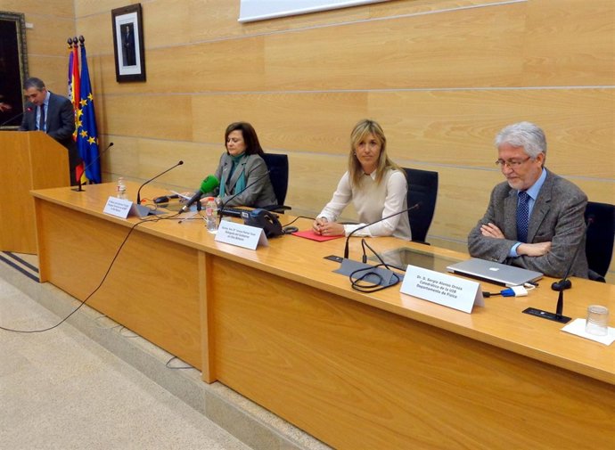 Palmer en el acto de la Aemet