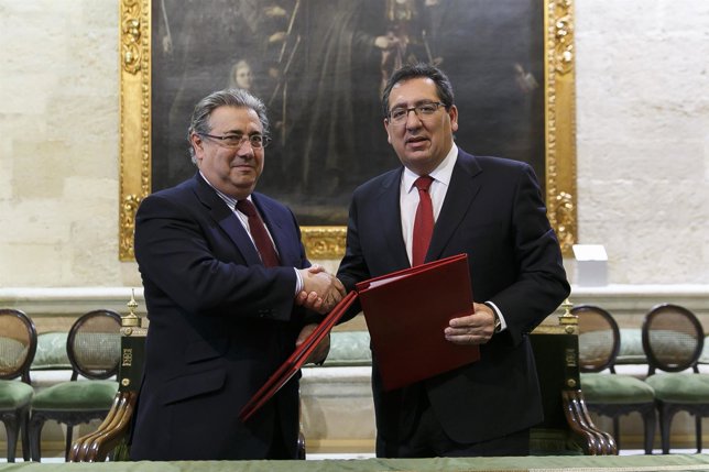 Firma del convenio para la celebración de 'El Miserere'