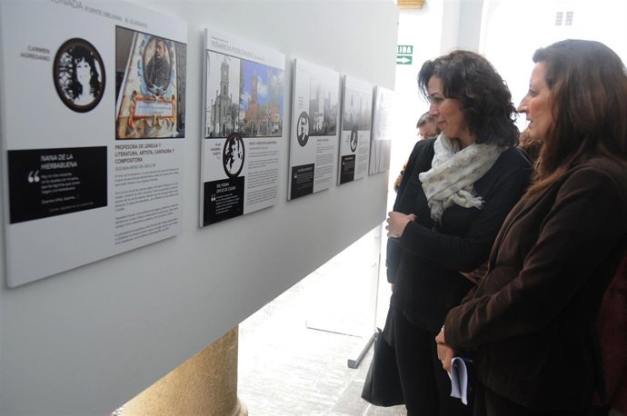 Ceballos y Moreno visitan la exposición