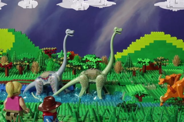 Jurassic Park versión Lego