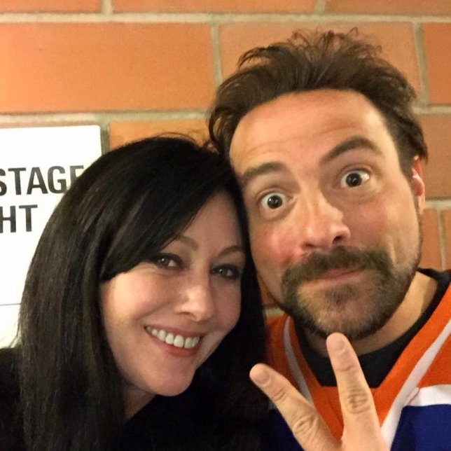 Kevin Smith y Shannen Doherty