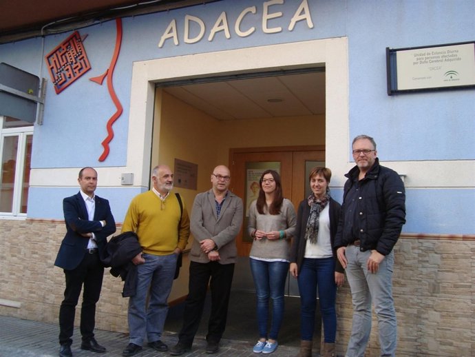 Reunión del PSOE local de Jaén con Adacea