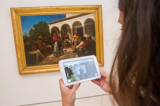 Museo Carmen Thyssen Málaga cuadro obra arte turista viajero cultura