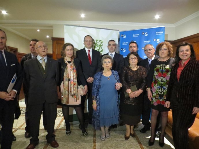 Acto de entrega de los premios Empresa Familiar. 