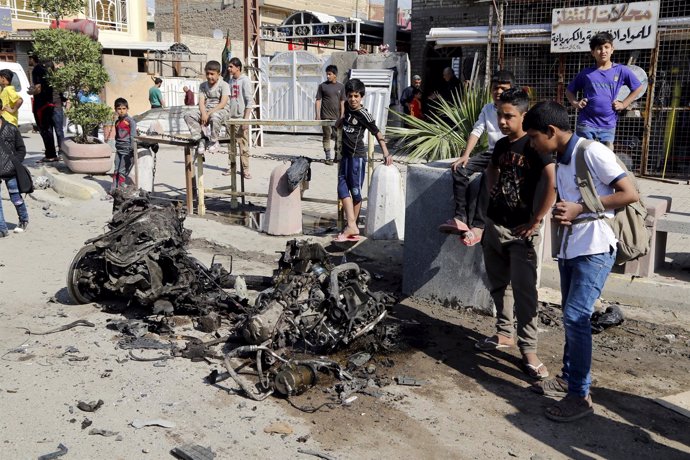 BCoche bomba traas un atentado en Bagdad